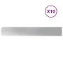 Bordes para césped 10 uds 15x103 cm acero galvanizado by , Garden edging and edging - Ref: Foro24-860147, Price: 42,98 €, Dis...