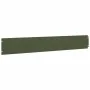 Bordes césped 10 uds acero laminado frío verde oliva 15x103 cm | Tu tienda online para hogar, jardín y más Foro24.es