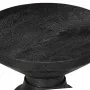 Mesa auxiliar madera maciza de mango negra Ø33x50 cm by , Side tables - Ref: Foro24-4017539, Price: 110,62 €, Discount: %