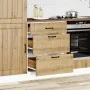 Mueble bajo de cocina Lucca roble artesanal by , Kitchen cabinets - Ref: Foro24-854278, Price: 110,55 €, Discount: %