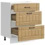 Mueble bajo de cocina Lucca roble artesanal by , Kitchen cabinets - Ref: Foro24-854278, Price: 110,55 €, Discount: %