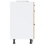 Mueble bajo de cocina Lucca roble artesanal by , Kitchen cabinets - Ref: Foro24-854278, Price: 110,55 €, Discount: %