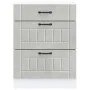 Mueble bajo de cocina Lucca madera contrachapada gris cemento by , Kitchen cabinets - Ref: Foro24-854273, Price: 105,45 €, Di...