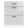 Mueble bajo de cocina Lucca blanca de alto brillo by , Kitchen cabinets - Ref: Foro24-854271, Price: 119,67 €, Discount: %