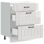Mueble bajo de cocina Lucca blanca de alto brillo by , Kitchen cabinets - Ref: Foro24-854271, Price: 119,67 €, Discount: %