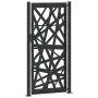 Puerta de jardín de acero negra diseño luminoso 105x205 cm by , garden gates - Ref: Foro24-4100953, Price: 266,18 €, Discount: %