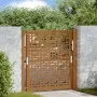 Puerta de jardín diseño en cruz de acero desgastado 105x105 cm de , Puertas de jardín - Ref: Foro24-4101004, Precio: 168,21 €...