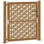 Puerta de jardín diseño en cruz de acero desgastado 105x105 cm de , Puertas de jardín - Ref: Foro24-4101004, Precio: 168,21 €...