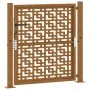 Puerta de jardín diseño en cruz de acero desgastado 105x105 cm de , Puertas de jardín - Ref: Foro24-4101004, Precio: 168,21 €...