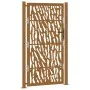 Puerta de jardín diseño con listón acero desgastado 105x180 cm de , Puertas de jardín - Ref: Foro24-4100987, Precio: 255,83 €...