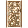Puerta de jardín diseño con listón acero desgastado 105x180 cm de , Puertas de jardín - Ref: Foro24-4100987, Precio: 255,83 €...