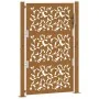 Puerta de jardín diseño de hojas de acero desgastado 105x155 cm by , garden gates - Ref: Foro24-4100966, Price: 215,94 €, Dis...