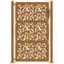 Puerta de jardín diseño de hojas de acero desgastado 105x155 cm by , garden gates - Ref: Foro24-4100966, Price: 215,94 €, Dis...