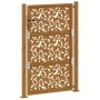 Puerta de jardín diseño de hojas de acero desgastado 105x155 cm by , garden gates - Ref: Foro24-4100966, Price: 215,94 €, Dis...