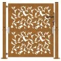 Puerta de jardín diseño de hojas de acero desgastado 105x105 cm by , garden gates - Ref: Foro24-4100964, Price: 168,21 €, Dis...