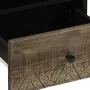 Mesitas noche 2 uds madera maciza mango gris claro 40x33x46 cm | Tu tienda online para hogar, jardín y más Foro24.es