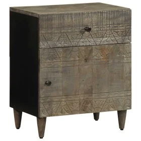 Comprar Mesita de noche madera maciza de mango