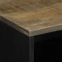 Mesita de noche madera maciza de mango gris claro 50x33x60 cm by , Nightstands - Ref: Foro24-4017802, Price: 101,18 €, Discou...