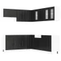 Mueble de cocina Kalmar negra 11 piezas madera contrachapada by , Kitchen cabinets - Ref: Foro24-3314912, Price: 731,41 €, Di...