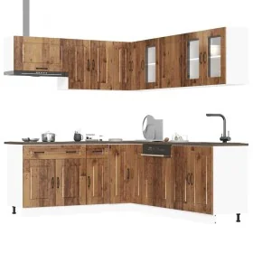 Mueble cocina Kalmar madera vieja 11 pzas madera contrachapada von , Küchenschränke - Ref: Foro24-3314919, Preis: 742,20 €, R...