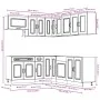 Mueble cocina Kalmar madera vieja 11 pzas madera contrachapada by , Kitchen cabinets - Ref: Foro24-3314919, Price: 741,92 €, ...