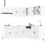Mueble de cocina Porto blanco 11 piezas madera contrachapada by , Kitchen cabinets - Ref: Foro24-3314931, Price: 730,68 €, Di...