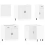 Mueble de cocina Porto blanco 11 piezas madera contrachapada by , Kitchen cabinets - Ref: Foro24-3314931, Price: 730,68 €, Di...