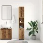 Armario de baño madera de ingeniería envejecida 30x30x183,5 cm von , Badezimmermöbel - Ref: Foro24-859393, Preis: 94,21 €, Ra...