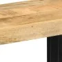 Estante de pared madera maciza de mango 70x33x35 cm by , CD and DVD storage - Ref: Foro24-4017482, Price: 84,66 €, Discount: %