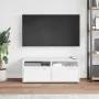 Mueble de TV VISNES blanco 100x40x38 cm madera de ingeniería | Tu tienda online para hogar, jardín y más Foro24.es