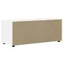 Mueble de TV VISNES blanco 100x40x38 cm madera de ingeniería | Tu tienda online para hogar, jardín y más Foro24.es