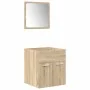 Juego de muebles de baño 4 pzas contrachapada roble Sonoma by , Bathroom furniture - Ref: Foro24-3325026, Price: 195,54 €, Di...