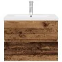 Mueble lavabo con lavabo integrado y grifo madera vieja by , bathroom vanities - Ref: Foro24-3328931, Price: 191,41 €, Discou...