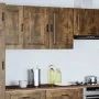 Armario de pared cocina Porto madera ingeniería roble ahumado by , Kitchen cabinets - Ref: Foro24-854072, Price: 75,55 €, Dis...