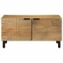 Mesa de centro marrón 80x50x40 cm madera maciza mango by , Coffee table - Ref: Foro24-4017725, Price: 114,28 €, Discount: %