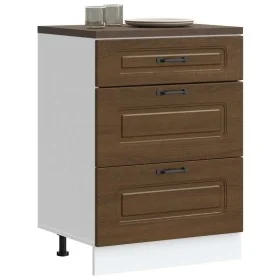 Mueble bajo de cocina Kalmar madera ingeniería de roble marrón von , Küchenschränke - Ref: Foro24-854286, Preis: 109,13 €, Ra...