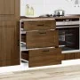 Mueble bajo de cocina Kalmar madera ingeniería de roble marrón by , Kitchen cabinets - Ref: Foro24-854286, Price: 109,14 €, D...