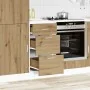 Armario inferior madera ingeniería roble artisan 40x46x81,5 cm by , Kitchen cabinets - Ref: Foro24-854219, Price: 95,36 €, Di...