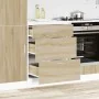 Mueble bajo de cocina de madera de ingeniería de roble sonoma by , Kitchen cabinets - Ref: Foro24-854252, Price: 105,05 €, Di...