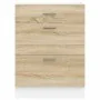 Mueble bajo de cocina de madera de ingeniería de roble sonoma by , Kitchen cabinets - Ref: Foro24-854252, Price: 105,05 €, Di...