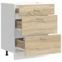 Mueble bajo de cocina de madera de ingeniería de roble sonoma by , Kitchen cabinets - Ref: Foro24-854252, Price: 105,05 €, Di...