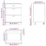 Mueble bajo de cocina de madera de ingeniería de roble sonoma by , Kitchen cabinets - Ref: Foro24-854252, Price: 105,05 €, Di...