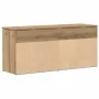 Mueble zapatero madera ingeniería roble artisan 102x30,5x45 cm de , Zapateros y organizadores de calzado - Ref: Foro24-859144...