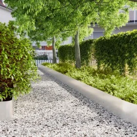 Bordes para césped 10 uds 25x103 cm acero inoxidable by , Garden edging and edging - Ref: Foro24-860170, Price: 127,88 €, Dis...