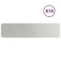 Bordes para césped 10 uds 25x103 cm acero inoxidable von , Garteneinfassung und Einfassung - Ref: Foro24-860170, Preis: 127,8...