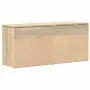 Banco zapatero madera de ingeniería roble sonoma 102x30,5x45 cm by , Shoe racks and shoe organizers - Ref: Foro24-859138, Pri...