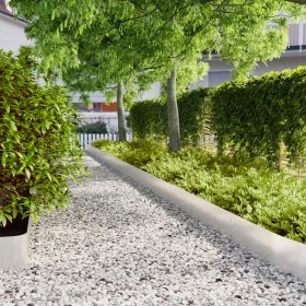Bordes para césped 10 uds 20x103 cm acero inoxidable by , Garden edging and edging - Ref: Foro24-860158, Price: 81,29 €, Disc...
