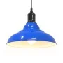Lámpara colgante regulable en altura E27 oscuro brillante Ø31cm by , Lamps - Ref: Foro24-4103436, Price: 31,82 €, Discount: %