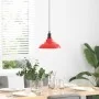 Lámpara colgante regulable en altura E27 rojo brillante Ø 31cm by , Lamps - Ref: Foro24-4103441, Price: 31,82 €, Discount: %