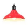 Lámpara colgante regulable en altura E27 rojo brillante Ø 31cm by , Lamps - Ref: Foro24-4103441, Price: 31,82 €, Discount: %